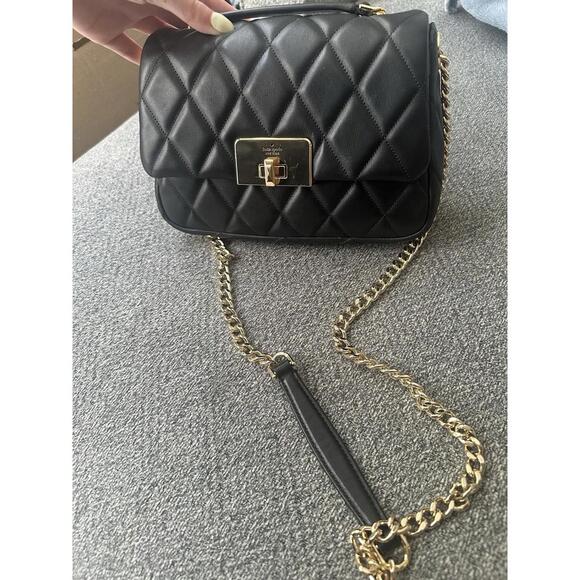 Kate Spade Carey Medium Black Shoulder Bag - Retail $499.! - Picture 4 of 5